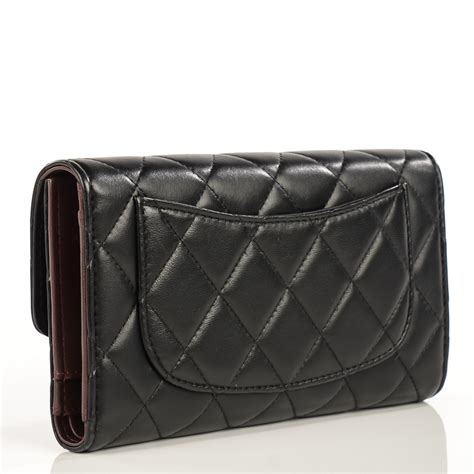 chanel large flap wallet|genuine chanel wallets.